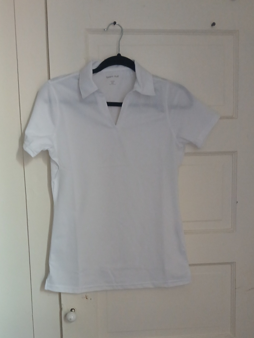 Sport-Tek White Short-Sleeve Polo Jersey
